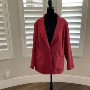 Lane Bryant Blazer Rust color